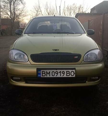 Зеленый Дэу Ланос, объемом двигателя 1.5 л и пробегом 219 тыс. км за 3000 $, фото 1 на Automoto.ua