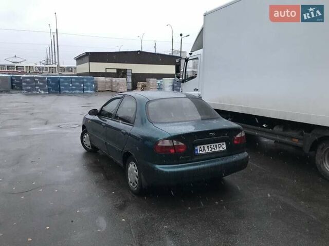 Зеленый Дэу Ланос, объемом двигателя 1.5 л и пробегом 350 тыс. км за 3100 $, фото 2 на Automoto.ua
