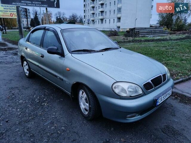Дэу Ланос 2006 в Лысянке на Automoto.ua Зеленый Дэу Ланос, объемом двигателя 1.5 л и пробегом 186 тыс. км за 2200 $, фото 1 на Automoto.ua