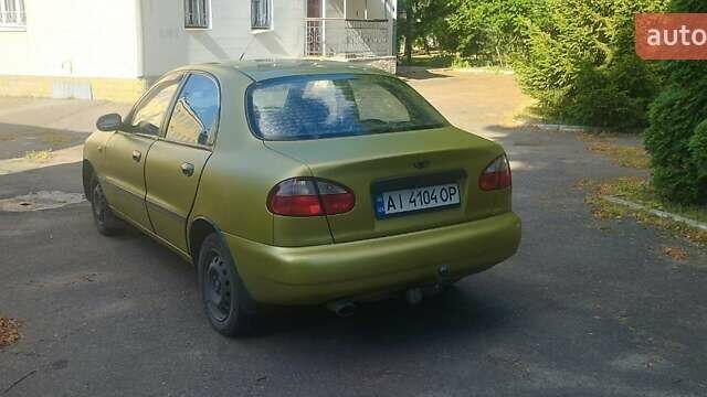 Зеленый Дэу Ланос, объемом двигателя 1.5 л и пробегом 328 тыс. км за 3072 $, фото 6 на Automoto.ua