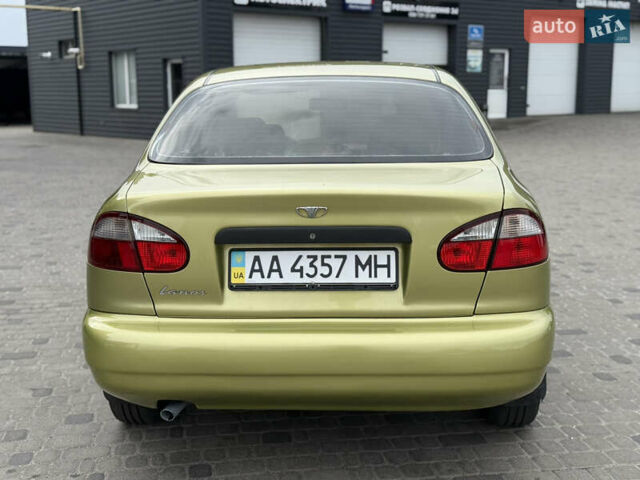 Зеленый Дэу Ланос, объемом двигателя 1.5 л и пробегом 136 тыс. км за 3500 $, фото 7 на Automoto.ua