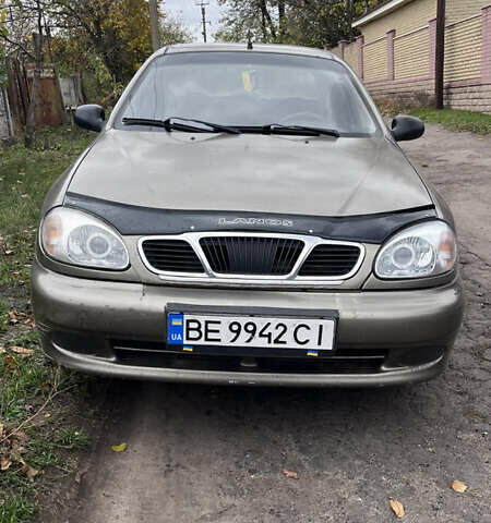 Дэу Ланос 2006 в Арбузинке на Automoto.ua Зеленый Дэу Ланос, объемом двигателя 1.5 л и пробегом 214 тыс. км за 2400 $, фото 1 на Automoto.ua