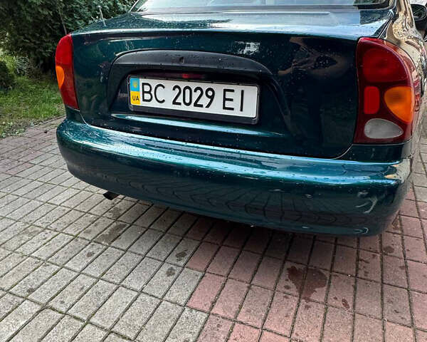 Зеленый Дэу Ланос, объемом двигателя 1.5 л и пробегом 220 тыс. км за 2900 $, фото 3 на Automoto.ua