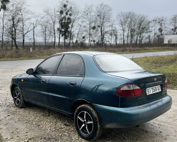 Зелений Деу Ланос, об'ємом двигуна 1.35 л та пробігом 256 тис. км за 1499 $, фото 7 на Automoto.ua