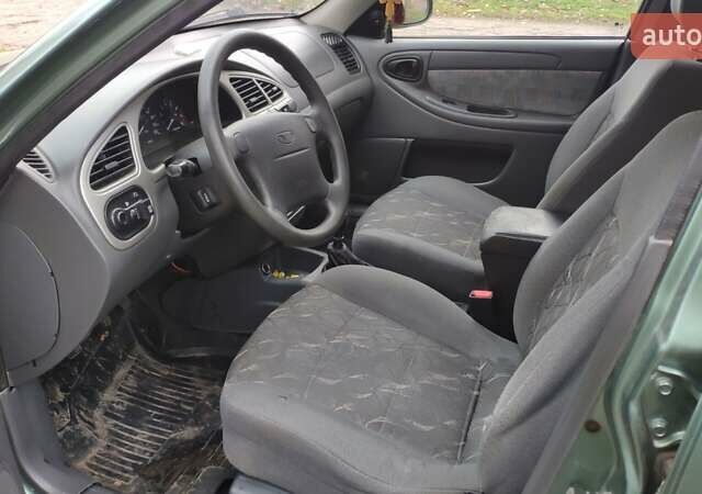 Зеленый Дэу Ланос, объемом двигателя 1.6 л и пробегом 228 тыс. км за 2100 $, фото 11 на Automoto.ua