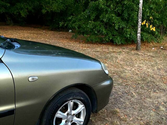 Зеленый Дэу Ланос, объемом двигателя 1.5 л и пробегом 156 тыс. км за 2799 $, фото 2 на Automoto.ua