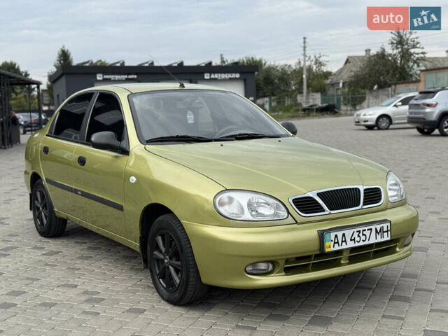 Зелений Деу Ланос, об'ємом двигуна 1.5 л та пробігом 136 тис. км за 3399 $, фото 2 на Automoto.ua