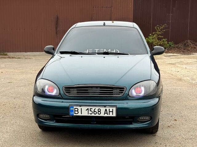 Зеленый Дэу Ланос, объемом двигателя 1.5 л и пробегом 190 тыс. км за 2200 $, фото 8 на Automoto.ua