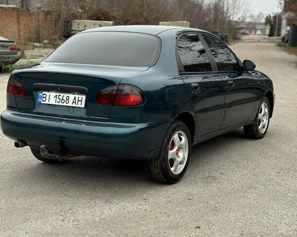 Зеленый Дэу Ланос, объемом двигателя 1.5 л и пробегом 190 тыс. км за 2200 $, фото 4 на Automoto.ua
