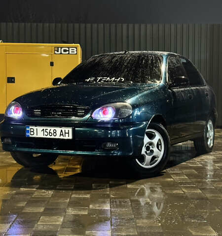 Зеленый Дэу Ланос, объемом двигателя 1.5 л и пробегом 190 тыс. км за 2200 $, фото 15 на Automoto.ua