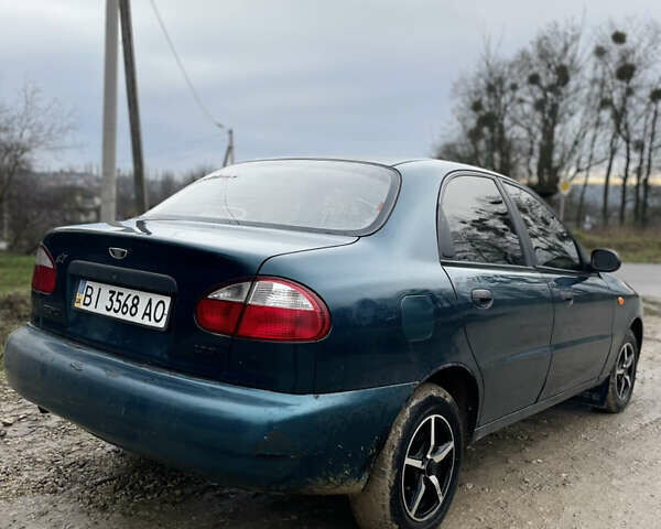 Зелений Деу Ланос, об'ємом двигуна 1.35 л та пробігом 256 тис. км за 1499 $, фото 4 на Automoto.ua