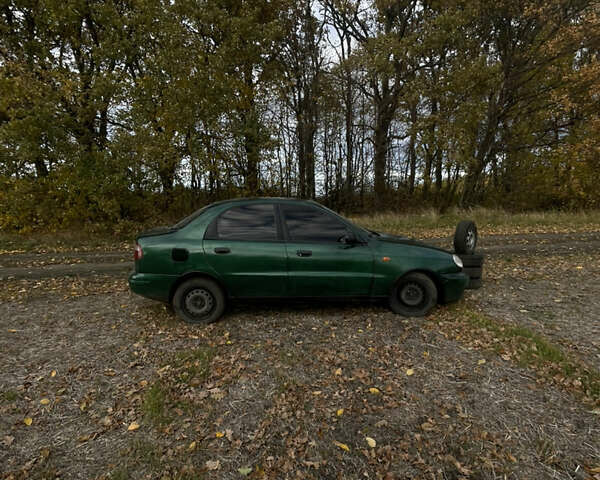 Деу Ланос 2006 у Хмельницькому на Automoto.ua Зелений Деу Ланос, об'ємом двигуна 1.5 л та пробігом 220 тис. км за 1700 $, фото 3 на Automoto.ua