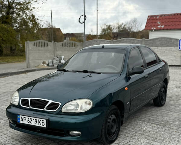 Зеленый Дэу Ланос, объемом двигателя 1.6 л и пробегом 180 тыс. км за 2500 $, фото 2 на Automoto.ua
