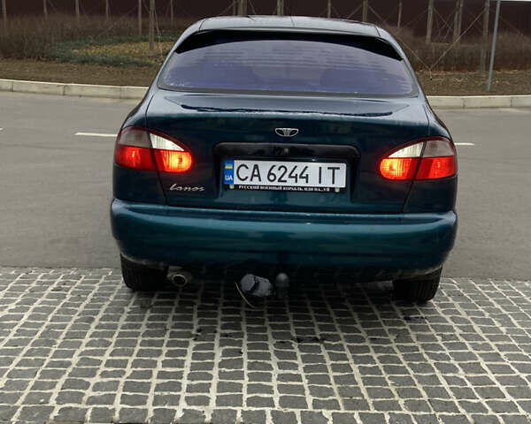 Зеленый Дэу Ланос, объемом двигателя 1.5 л и пробегом 270 тыс. км за 2000 $, фото 3 на Automoto.ua