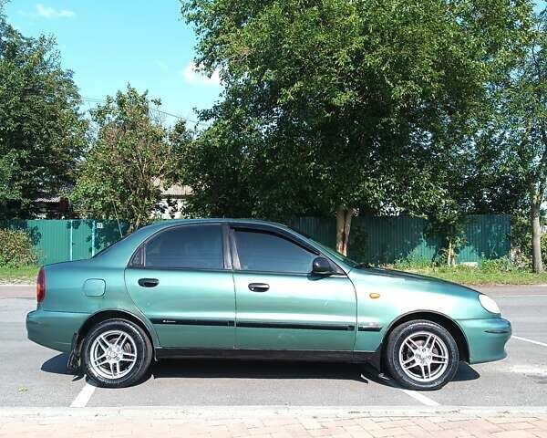 Зеленый Дэу Ланос, объемом двигателя 1.5 л и пробегом 183 тыс. км за 3500 $, фото 16 на Automoto.ua