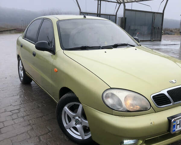 Зеленый Дэу Ланос, объемом двигателя 1.5 л и пробегом 130 тыс. км за 1100 $, фото 2 на Automoto.ua