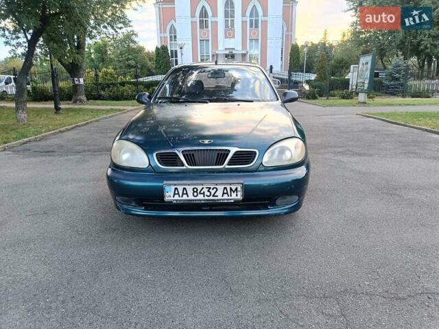 Зелений Деу Ланос, об'ємом двигуна 1.5 л та пробігом 193 тис. км за 1599 $, фото 3 на Automoto.ua