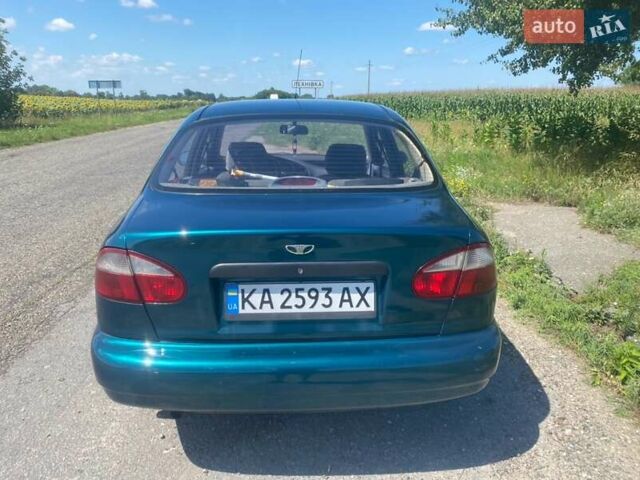 Зеленый Дэу Ланос, объемом двигателя 1.5 л и пробегом 190 тыс. км за 2800 $, фото 3 на Automoto.ua