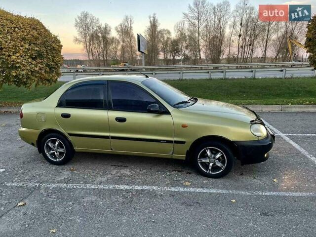 Зеленый Дэу Ланос, объемом двигателя 1.5 л и пробегом 216 тыс. км за 2500 $, фото 3 на Automoto.ua