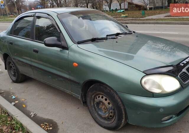 Зеленый Дэу Ланос, объемом двигателя 1.6 л и пробегом 228 тыс. км за 2100 $, фото 9 на Automoto.ua