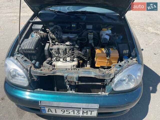 Зеленый Дэу Ланос, объемом двигателя 1.5 л и пробегом 290 тыс. км за 2550 $, фото 9 на Automoto.ua