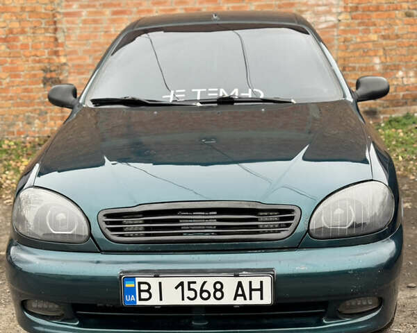 Зеленый Дэу Ланос, объемом двигателя 1.5 л и пробегом 190 тыс. км за 2200 $, фото 11 на Automoto.ua