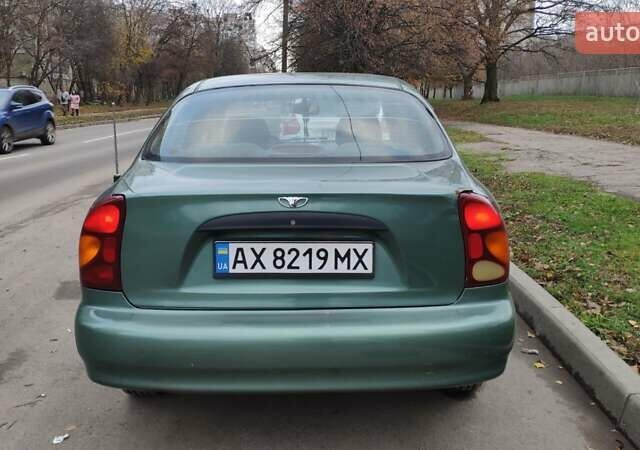 Зеленый Дэу Ланос, объемом двигателя 1.6 л и пробегом 228 тыс. км за 2100 $, фото 6 на Automoto.ua