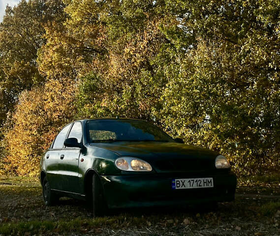Деу Ланос 2006 у Хмельницькому на Automoto.ua Зелений Деу Ланос, об'ємом двигуна 1.5 л та пробігом 220 тис. км за 1700 $, фото 1 на Automoto.ua