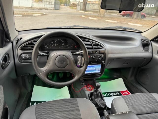 Зеленый Дэу Ланос, объемом двигателя 1.5 л и пробегом 152 тыс. км за 2990 $, фото 13 на Automoto.ua