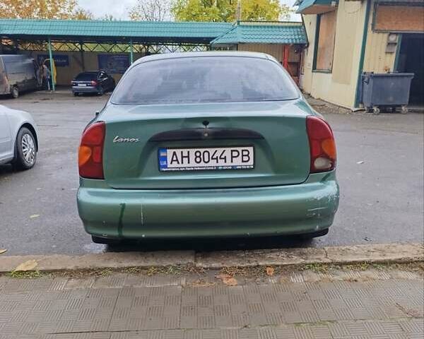 Зелений Деу Ланос, об'ємом двигуна 1.5 л та пробігом 396 тис. км за 2130 $, фото 2 на Automoto.ua