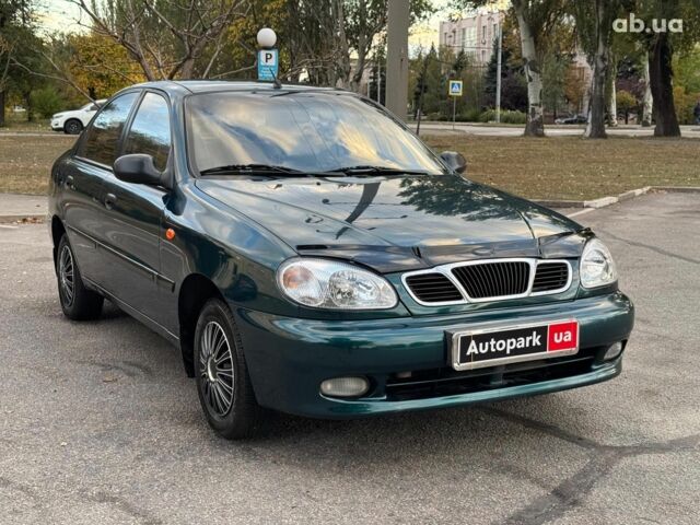 Зеленый Дэу Ланос, объемом двигателя 1.5 л и пробегом 152 тыс. км за 2990 $, фото 6 на Automoto.ua