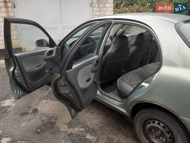 Зеленый Дэу Ланос, объемом двигателя 1.5 л и пробегом 362 тыс. км за 1250 $, фото 10 на Automoto.ua