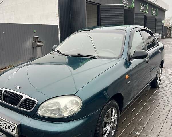 Зелений Деу Ланос, об'ємом двигуна 1.5 л та пробігом 126 тис. км за 2150 $, фото 1 на Automoto.ua