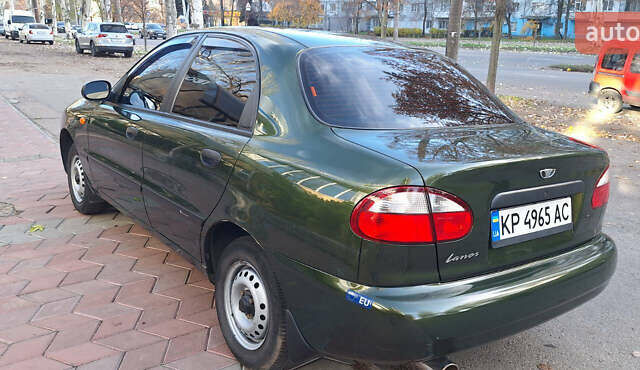 Зелений Деу Ланос, об'ємом двигуна 1.5 л та пробігом 34 тис. км за 3800 $, фото 9 на Automoto.ua