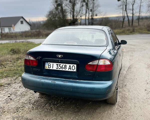 Зелений Деу Ланос, об'ємом двигуна 1.35 л та пробігом 256 тис. км за 1499 $, фото 5 на Automoto.ua
