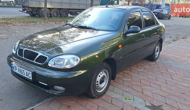 Зелений Деу Ланос, об'ємом двигуна 1.5 л та пробігом 34 тис. км за 3800 $, фото 11 на Automoto.ua