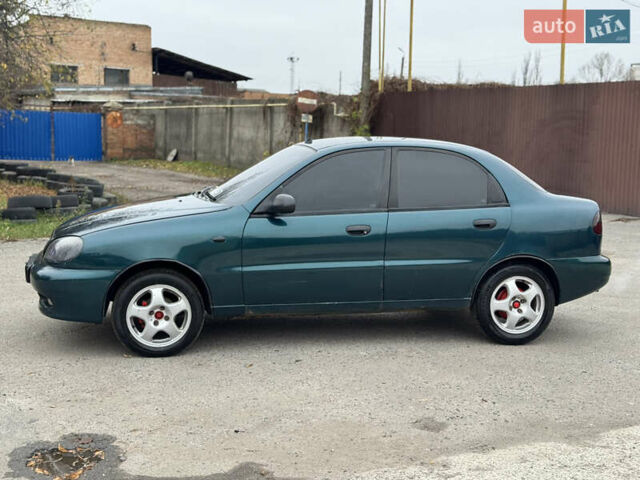 Зеленый Дэу Ланос, объемом двигателя 1.5 л и пробегом 190 тыс. км за 2200 $, фото 7 на Automoto.ua