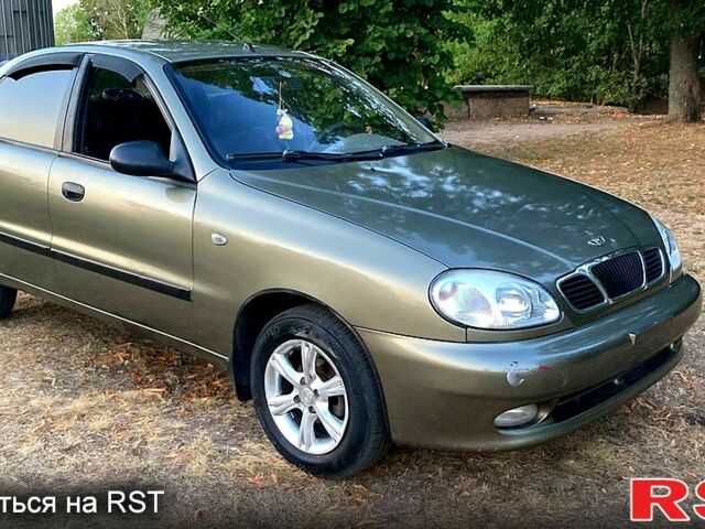 Зеленый Дэу Ланос, объемом двигателя 1.5 л и пробегом 156 тыс. км за 2799 $, фото 3 на Automoto.ua