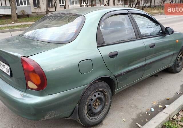 Зеленый Дэу Ланос, объемом двигателя 1.6 л и пробегом 228 тыс. км за 2100 $, фото 8 на Automoto.ua