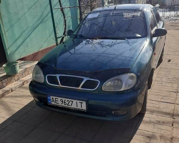 Зеленый Дэу Ланос, объемом двигателя 1.5 л и пробегом 227 тыс. км за 2750 $, фото 1 на Automoto.ua