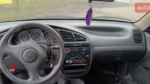 Зеленый Дэу Ланос, объемом двигателя 1.5 л и пробегом 278 тыс. км за 2600 $, фото 7 на Automoto.ua