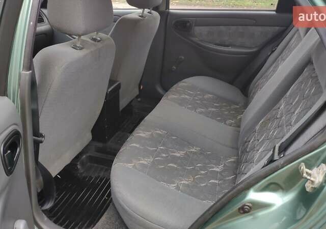 Зеленый Дэу Ланос, объемом двигателя 1.6 л и пробегом 228 тыс. км за 2100 $, фото 12 на Automoto.ua