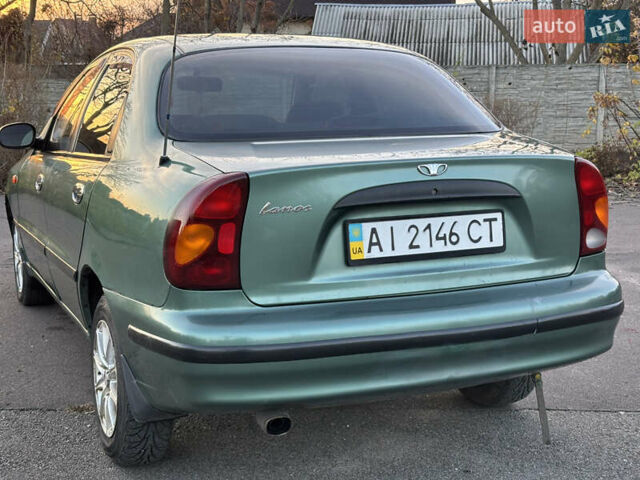 Зеленый Дэу Ланос, объемом двигателя 1.5 л и пробегом 148 тыс. км за 2222 $, фото 5 на Automoto.ua