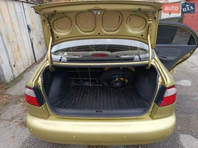 Зеленый Дэу Ланос, объемом двигателя 1.5 л и пробегом 111 тыс. км за 3399 $, фото 13 на Automoto.ua