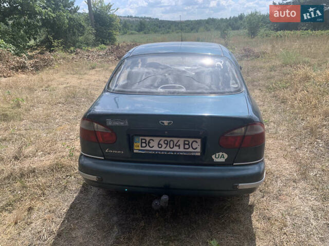 Зеленый Дэу Ланос, объемом двигателя 1.5 л и пробегом 227 тыс. км за 2100 $, фото 3 на Automoto.ua