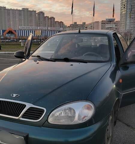 Зеленый Дэу Ланос, объемом двигателя 1.39 л и пробегом 198 тыс. км за 1999 $, фото 1 на Automoto.ua