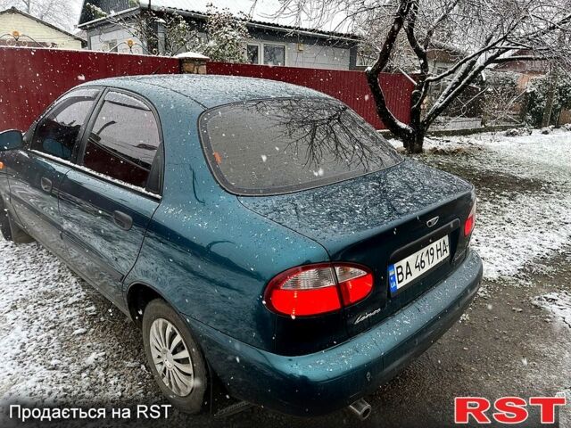 Зелений Деу Ланос, об'ємом двигуна 1.4 л та пробігом 225 тис. км за 2700 $, фото 1 на Automoto.ua