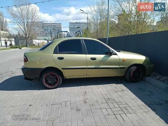 Зеленый Дэу Ланос, объемом двигателя 1.5 л и пробегом 310 тыс. км за 2500 $, фото 7 на Automoto.ua