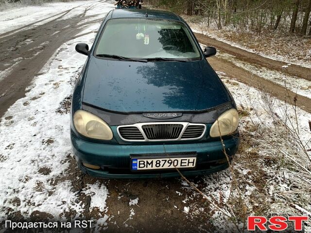 Зелений Деу Ланос, об'ємом двигуна 1.4 л та пробігом 280 тис. км за 2000 $, фото 5 на Automoto.ua