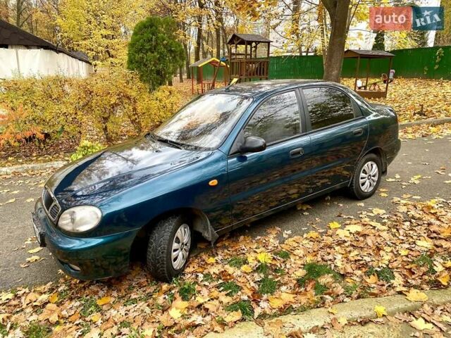 Зелений Деу Ланос, об'ємом двигуна 1.5 л та пробігом 220 тис. км за 2300 $, фото 2 на Automoto.ua